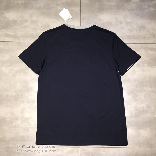 Brunello Cucinelli黑色短袖 19春夏新款 布魯諾·庫奇利黑色T恤  tzy1802